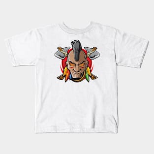 Native American Warrior Kids T-Shirt